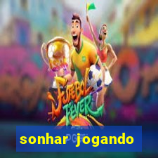 sonhar jogando futebol sendo goleiro